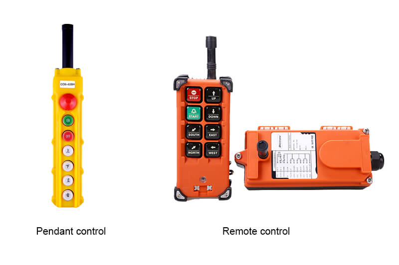 hoist control modes